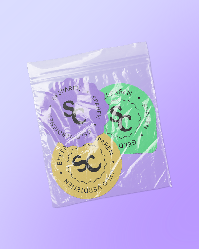 stickers slimme centen